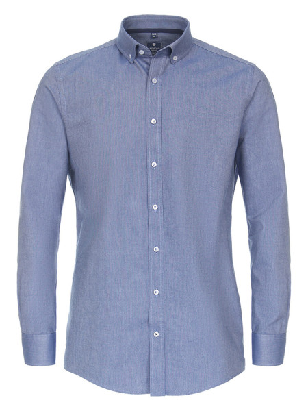 Chemise Redmond REGULAR FIT BEAUX OXFORD bleu foncé avec col Button Down en coupe classique