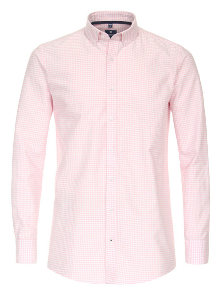 Chemise Redmond REGULAR FIT BEAUX OXFORD rose avec col Button Down en coupe classique