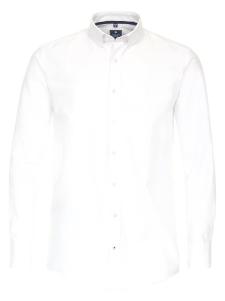 Chemise Redmond REGULAR FIT BEAUX OXFORD blanc avec col Button Down en coupe classique