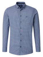 Chemise Redmond COMFORT FIT PRINT anthracite avec col Button Down en coupe classique